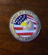 Spirit of Sept. 11th Let&#39;s Roll, Let Freedom Ring USAF Challenge Coin - £44.85 GBP