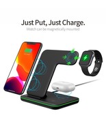 Techno S Fast 3 in 1 Wireless Dock Charging Station for Apple,Samsung + ... - $140.38 CAD