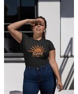 Classic Unisex T-Shirt, 1980 Sunny Design, Retro Colors, fashion style, ... - $25.16+