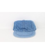 NOS Vtg 90s Streetwear Youth Blank Distressed Stretch Strap Denim Jean H... - $467.53 MXN