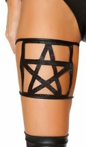 Pentagram Leg Wrap Thigh Strap Witch Star Magic Wizard Costume Glitter 4795 - $12.86