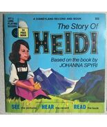 THE STORY OF HEIDI (1968) Disneyland 33-1/3 RPM Book &amp; Record set - $14.84