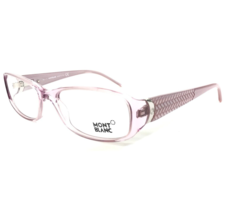 Montblanc Eyeglasses Frames MB 303 078 Clear Pink Purple Rectangular 53-17-135 - £113.45 GBP