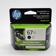 HP 67XL High Yield Black Original Ink Cartridge 01/2026 Brand New Sealed - $34.54