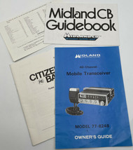 Midland Model 77-824B Mobile CB Radio Transceiver Owner&#39;s Guide Manual - £11.10 GBP