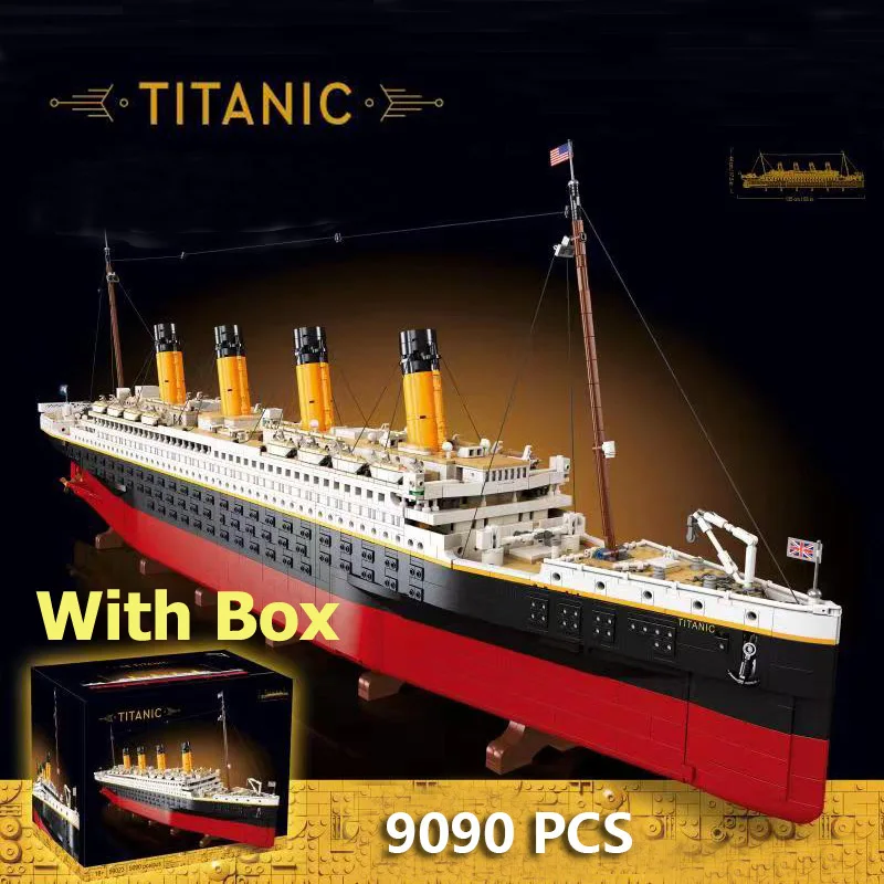 With Original Box Movie-Series Titanic large -With Original Box with light - £201.69 GBP