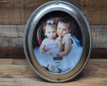 Burnes Of Boston 8&quot; x 10&quot; Oval Photo Frame - Silver - BRAND NEW, Just No... - $21.79