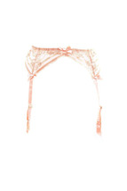 L&#39;AGENT BY AGENT PROVOCATEUR Womens Suspenders Elegant Lace Beige Size S - £27.42 GBP