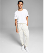 And Now This Men&#39;s Painted Seams Fleece Jogger Sweatpants in Highbeam-Me... - $460.21 MXN