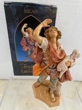 Fontanini 5” MICAH 1996 Nativity Set Italy Shepherd Figure Vintage Christmas - $14.99