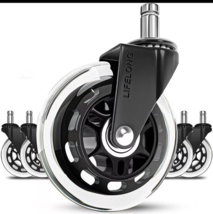 Lifelong Wheels Lifelong Office Chair Casters Replacement Chair Wheels Clear - $374.05 MXN