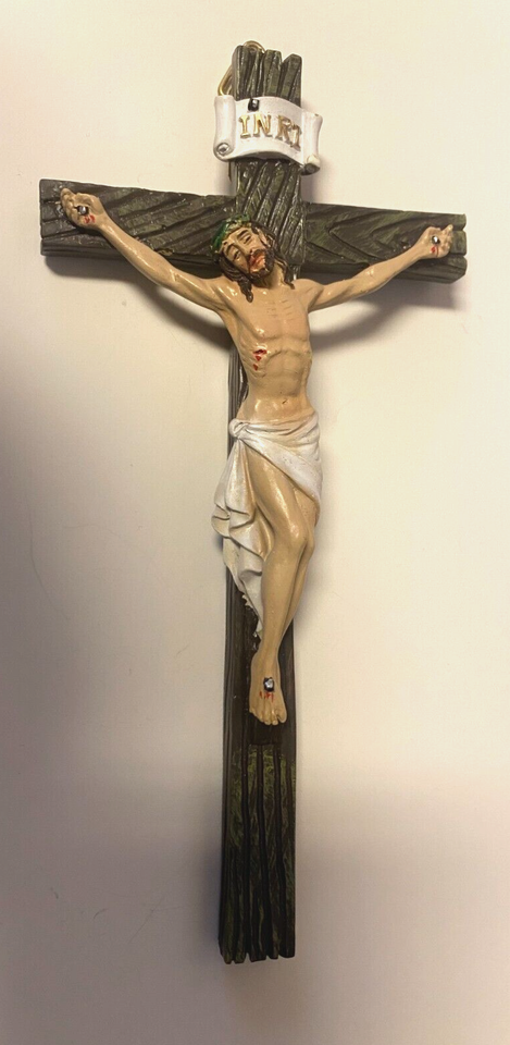 Traditional Wall Crucifix 6.75",  New #AB-114