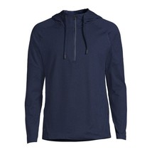 Russell Men&#39;s Active Half Zip Hoodie Navy Size XL(46-48) - £23.67 GBP