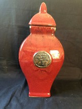BEAUTIFUL  15 Inch ANTIQUE CHINESE OXBLOOD VASE Happiness mark - $189.00