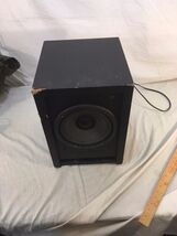 Polk Audio Black Subwoofer RM 6750 Black Wall Plug In SUBWOOFER ONLY 32284 - $36.01