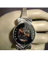 Beautiful Ladies Ecosse  Japan Mov&#39;t Brown Dial Stretch Band New Battery! - $16.63