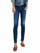 Lucky Brand Womens Walnut Ridge Med Blue Lolita Skinny Jeans Sz 6 / 28W ... - $40.58