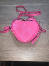 Jeffree Star Cosmetics Pink Heart Bag Purse Crossbody Makeup Box Exclusi... - $9.90