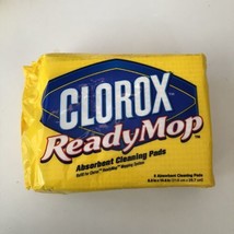 NEW Clorox Ready Mop Absorbent Disposable Cleaning Pads Refill 8 ct Package - £7.43 GBP