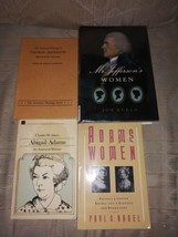 4 Founding Fathers US History Books John Abigail Adams Thomas Jefferson... - £20.69 GBP