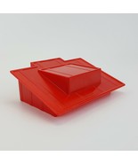 Lincoln Logs Shed Side Slanted Red Roof Replacement Piece Part - £7.90 GBP