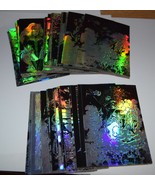 1997 EVIL ERNIE MASTER OF ANNIHILATION NECROCHROME STICKER LOT 54 Unique... - $39.59