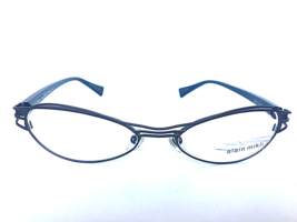 New ALAIN MIKLI AL1112 0006 51mm Bronze Wire Vintage Eyeglasses Frame Fr... - $189.99