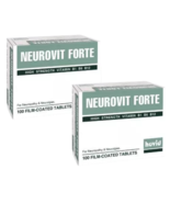 2 X HOVID NEUROVIT FORTE VITAMIN B1 B6 B12 100&#39;s For Nerves Function - $51.08