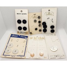 21 Miscellaneous Vintage Buttons La Mode Le Chic JHB Beauty Trims - £3.93 GBP