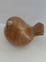 Vintage Fat Bird Pottery stoneware figurine Sculpture Boho Country Cotta... - £37.31 GBP