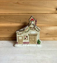 Vintage Hand Painted Lighted House No Light Ceramic 1990 Christmas - £17.95 GBP