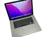 Apple Macbook Pro A1286 15&quot; 2.53 GHz Core 2 512GB SSD 4GB Catalina OS Mo... - $239.99