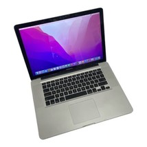 Apple Macbook Pro A1286 15" 2.53 GHz Core 2 512GB SSD 4GB Catalina OS Monterey - $239.99