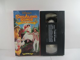 Disney&#39;s Sing Along Songs &quot;I Love To Laugh&quot; VHS (Volume 9) Mary Poppins - £13.90 GBP