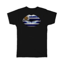 Lips Uruguayan Flag : Gift T-Shirt Uruguay Expat Country For Her Woman Feminine  - £14.60 GBP+