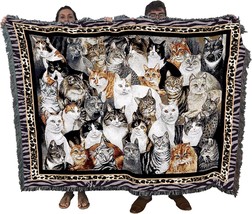 Cat Lovers Will Appreciate This Purrfect Cats Blanket By Elena Vladykina, A - $77.95