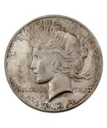 1934-S Silver Peace Dollar in Extra Fine+ XF+ Condition, Strong Detail - $479.38