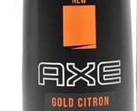 AXE Men&#39;s Deodorant Bodyspray, Essence, Gold Citron-Cool Citrus/White Wo... - $11.95