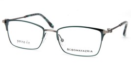 New Bcbgmaxazria Trina Emerald Gunmetal Eyeglasses Frame 49-16-130mm B32mm - £66.57 GBP