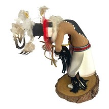 Vintage Kokopelli Dancer Navajo Native American Kachina Doll 6” Signed H... - £111.96 GBP