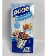 Dixie Cups 5oz Floral Bath Cups Partial Open Box. Qty 87 - $15.00