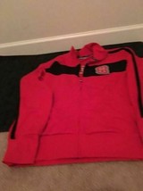 Campus Heritage NC State Wolfpack Zip Up Jacket Size M Medium Red Black - $43.29