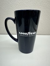 Goodyear Engineered Products 6&quot; Coffee Cup Advertising Mug Blue with Handle - $9.47