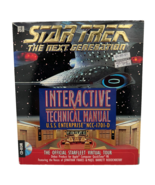 Star Trek: The Next Generation Interactive Technical Manual (PC, 1994) Big Box - $12.16