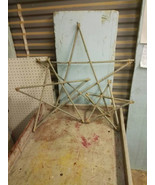 Handmade Bamboo Stars with 100 percent jute rope, 28-24-14 - $39.39 CAD