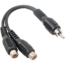 3-Inch RCA -InchY-Inch Audio Adapter/Splitter - £13.18 GBP