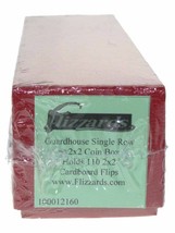 9x2x2 Red Storage Box for 2x2 Coin Holders and Flips, Single Row 3 pack - $266.25 MXN