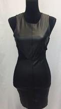 Women&#39;s Forever 21 Black Peplum Mini Dress Zip Back Size Small - £11.64 GBP