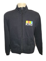 Kind Candy Snacks Adult Small Black Collar Shirt - £20.96 GBP