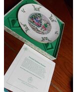 Royal Doulton Christmas 1979  collector plate in original box 8" diam NI... - $54.45